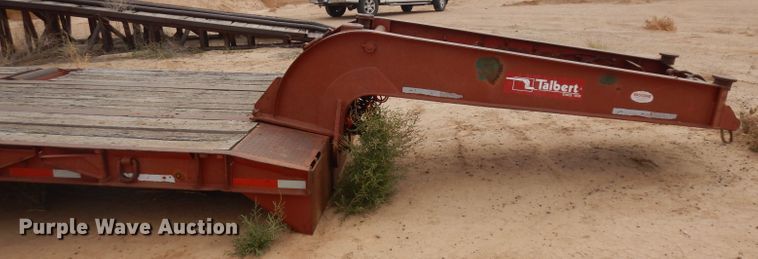 image for item DG8293 1986 Talbert OFD oilfield trailer