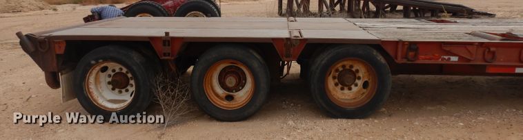 image for item DG8293 1986 Talbert OFD oilfield trailer