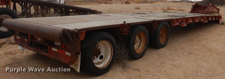 image for item DG8293 1986 Talbert OFD oilfield trailer