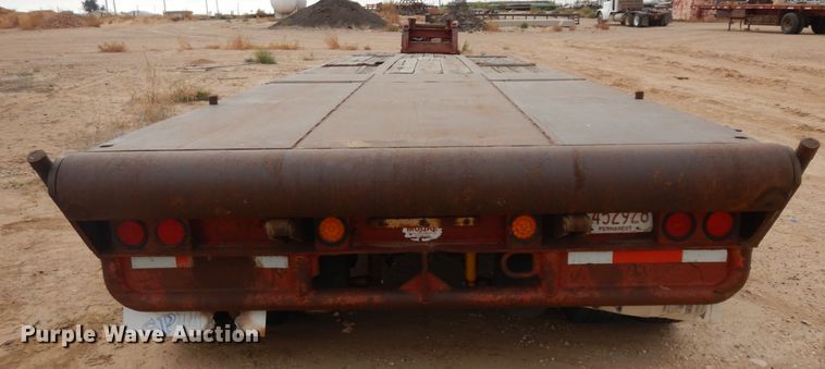 image for item DG8293 1986 Talbert OFD oilfield trailer