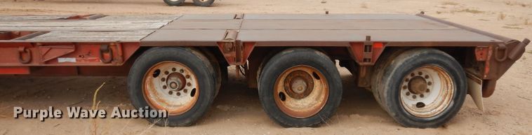 image for item DG8293 1986 Talbert OFD oilfield trailer