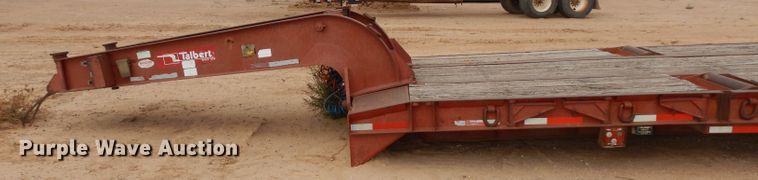 image for item DG8293 1986 Talbert OFD oilfield trailer