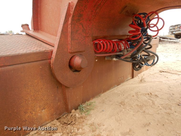 image for item DG8293 1986 Talbert OFD oilfield trailer