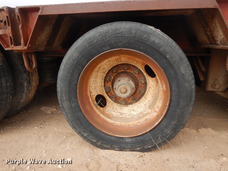 image for item DG8293 1986 Talbert OFD oilfield trailer