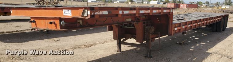 image for item DG8295 1981 Tech DDF50T drop deck trailer