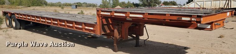 image for item DG8295 1981 Tech DDF50T drop deck trailer
