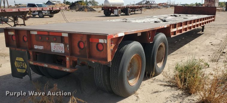 image for item DG8295 1981 Tech DDF50T drop deck trailer