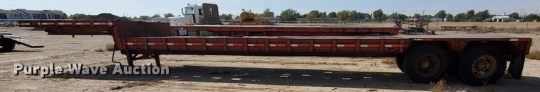 image for item DG8295 1981 Tech DDF50T drop deck trailer