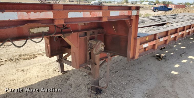 image for item DG8295 1981 Tech DDF50T drop deck trailer