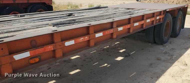image for item DG8295 1981 Tech DDF50T drop deck trailer
