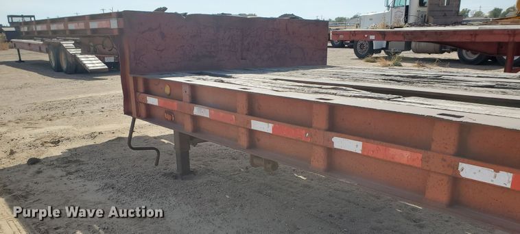 image for item DG8295 1981 Tech DDF50T drop deck trailer