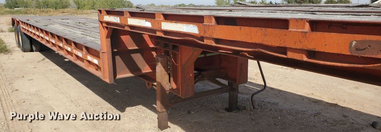image for item DG8295 1981 Tech DDF50T drop deck trailer
