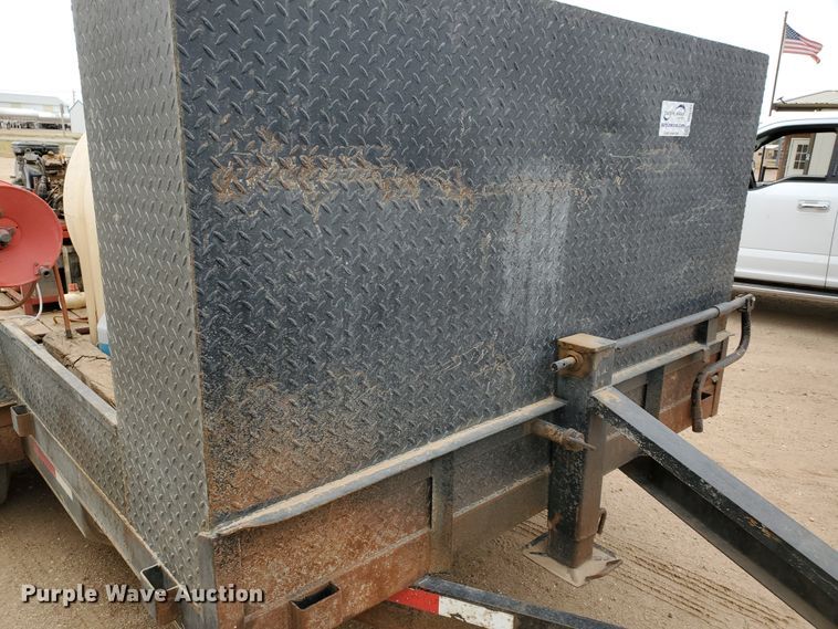 image for item DG8307 2000 Neil utility trailer with pressure washer