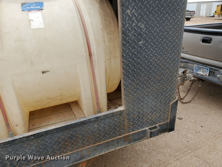 image for item DG8307 2000 Neil utility trailer with pressure washer