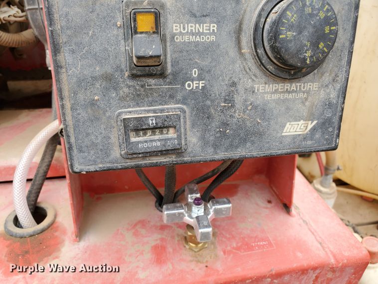 image for item DG8307 2000 Neil utility trailer with pressure washer