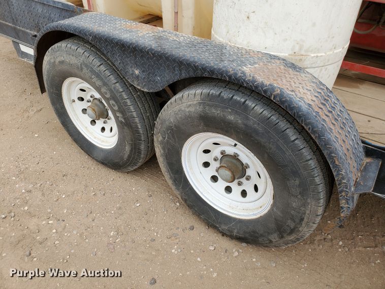 image for item DG8307 2000 Neil utility trailer with pressure washer