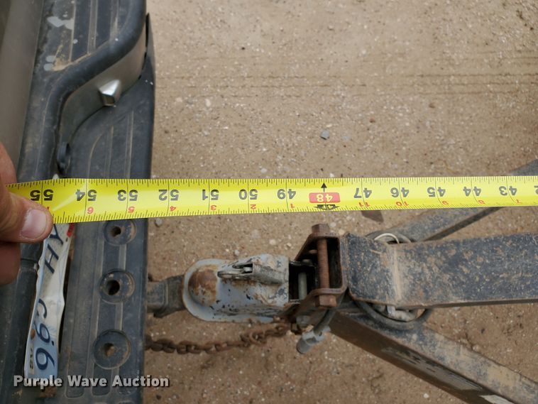 image for item DG8307 2000 Neil utility trailer with pressure washer