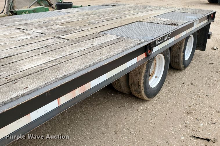 image for item DG8309 2004 Trail King TK-18LP-1800 equipment trailer