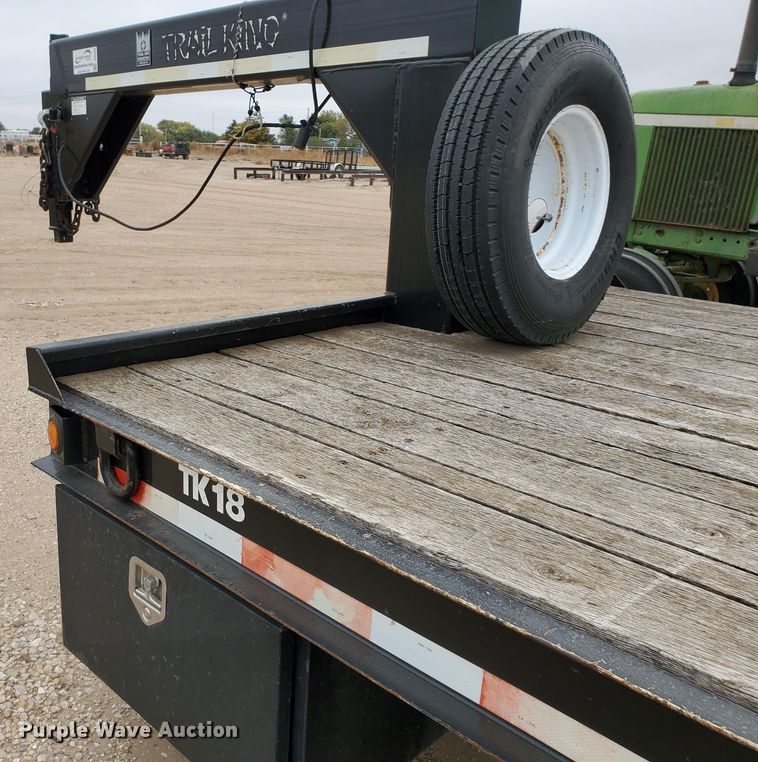 image for item DG8309 2004 Trail King TK-18LP-1800 equipment trailer