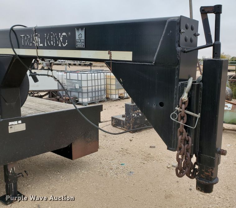 image for item DG8309 2004 Trail King TK-18LP-1800 equipment trailer