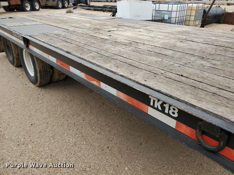 image for item DG8309 2004 Trail King TK-18LP-1800 equipment trailer