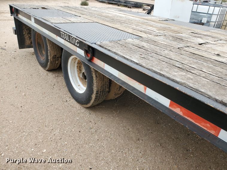 image for item DG8309 2004 Trail King TK-18LP-1800 equipment trailer