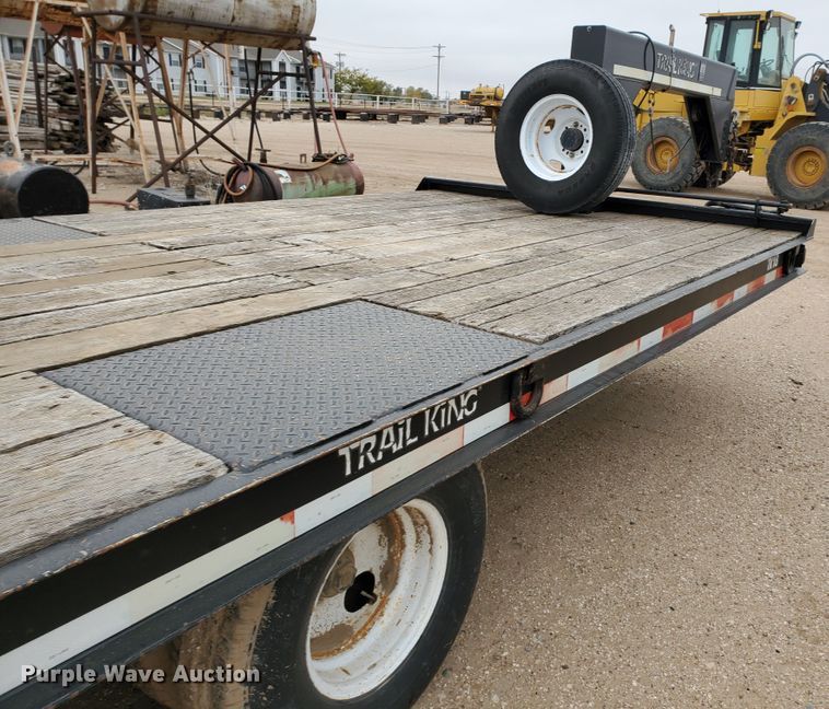 image for item DG8309 2004 Trail King TK-18LP-1800 equipment trailer