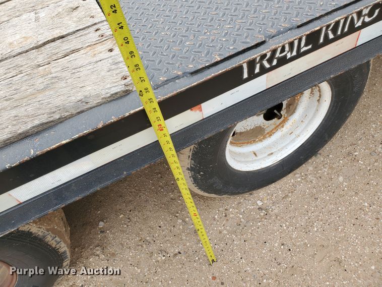 image for item DG8309 2004 Trail King TK-18LP-1800 equipment trailer