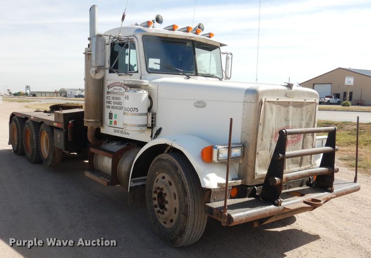 image for item DG8319 1998 Peterbilt 379 winch truck