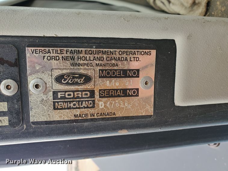 image for item DG8329 1991 Ford 846 Versatile  Designation 6 4WD tractor