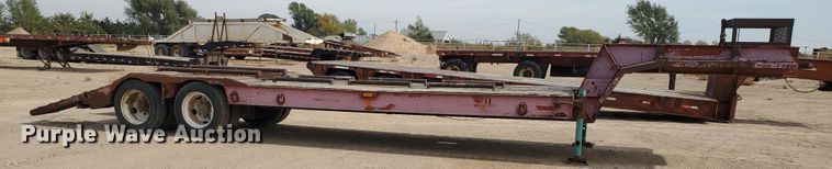 image for item DG8346 1976 Fruehauf C25L-J2 equipment trailer