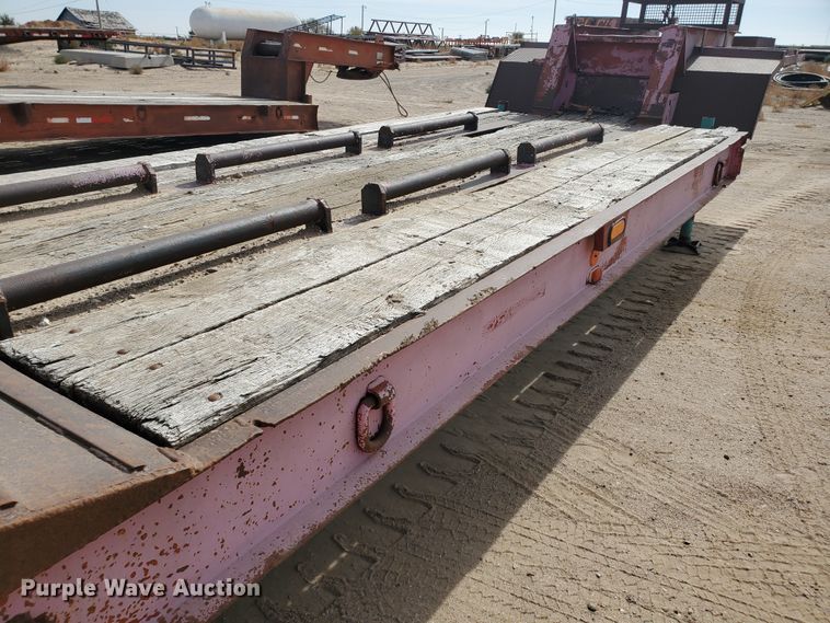 image for item DG8346 1976 Fruehauf C25L-J2 equipment trailer