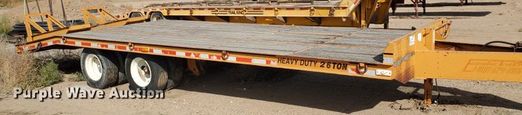 image for item DG8349 2005 Econoline DP2625DA equipment trailer