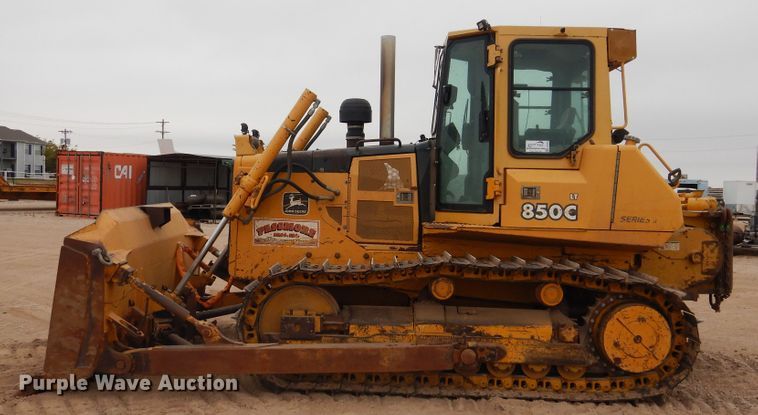 image for item DG8356 John Deere 850C LT Series II  dozer