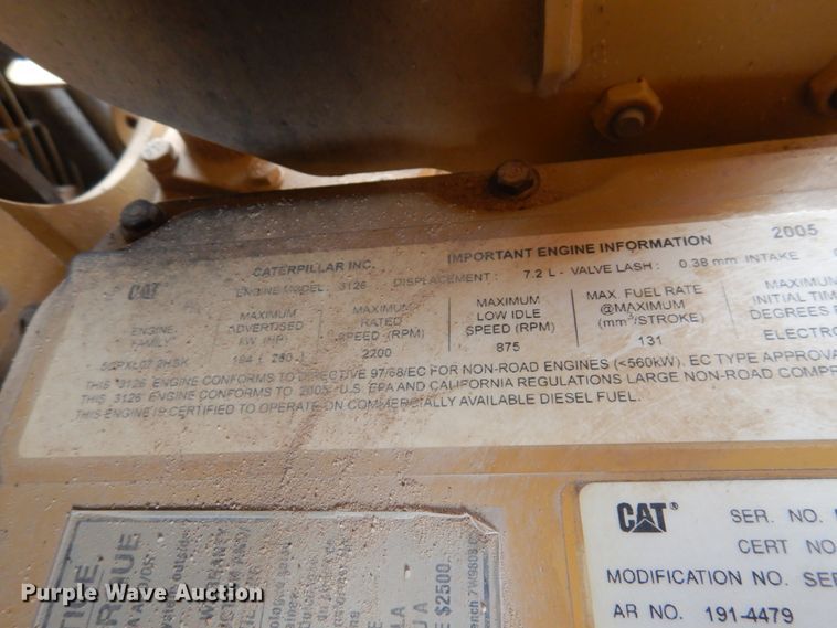 image for item DG8357 2005 Caterpillar D6N XL  dozer