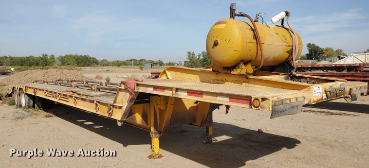 image for item DI5012 2005 Trail King TK70RG-442 drop deck equipment trailer