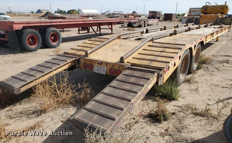 image for item DI5012 2005 Trail King TK70RG-442 drop deck equipment trailer