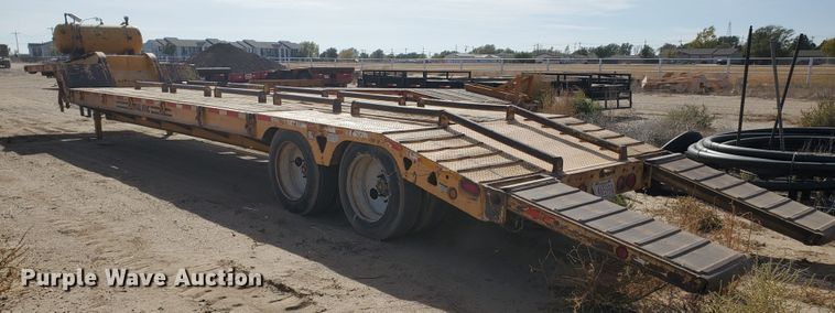 image for item DI5012 2005 Trail King TK70RG-442 drop deck equipment trailer