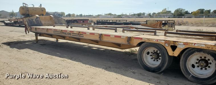 image for item DI5012 2005 Trail King TK70RG-442 drop deck equipment trailer
