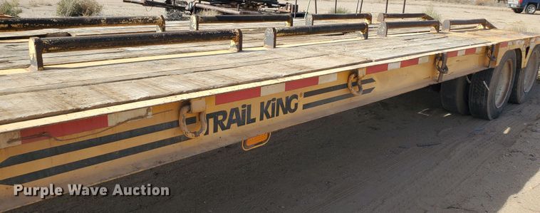 image for item DI5012 2005 Trail King TK70RG-442 drop deck equipment trailer