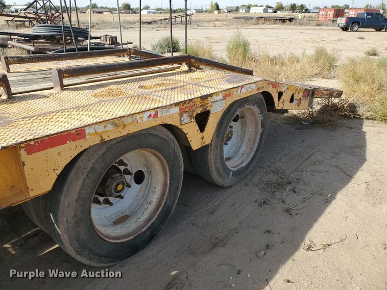 image for item DI5012 2005 Trail King TK70RG-442 drop deck equipment trailer