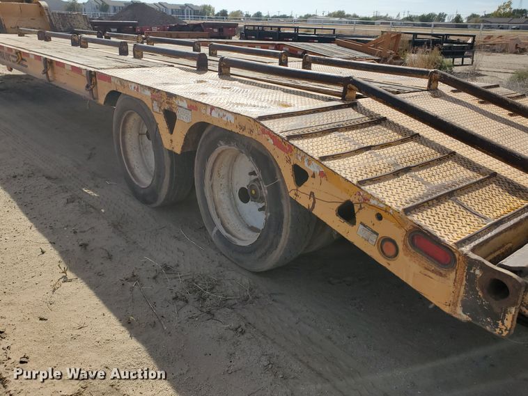 image for item DI5012 2005 Trail King TK70RG-442 drop deck equipment trailer