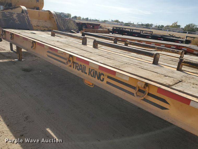 image for item DI5012 2005 Trail King TK70RG-442 drop deck equipment trailer
