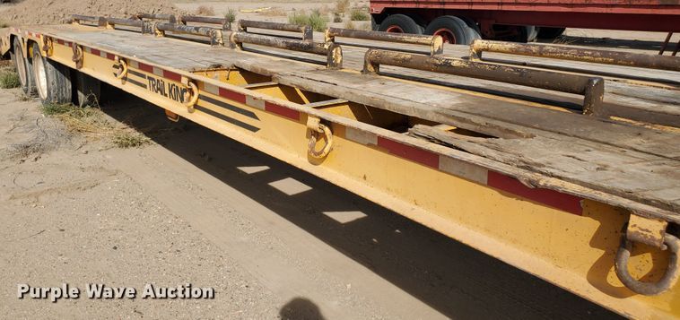 image for item DI5012 2005 Trail King TK70RG-442 drop deck equipment trailer