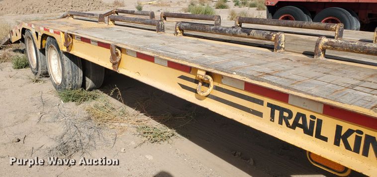 image for item DI5012 2005 Trail King TK70RG-442 drop deck equipment trailer