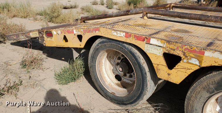 image for item DI5012 2005 Trail King TK70RG-442 drop deck equipment trailer