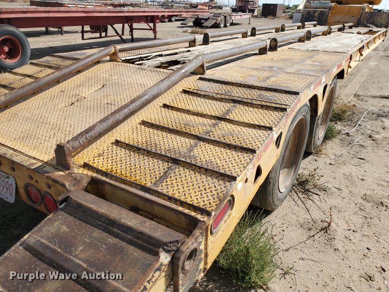 image for item DI5012 2005 Trail King TK70RG-442 drop deck equipment trailer