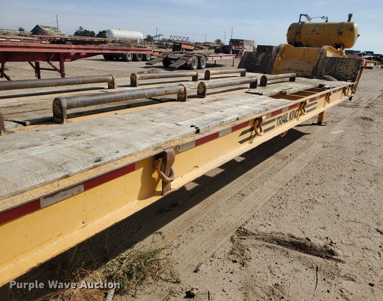 image for item DI5012 2005 Trail King TK70RG-442 drop deck equipment trailer