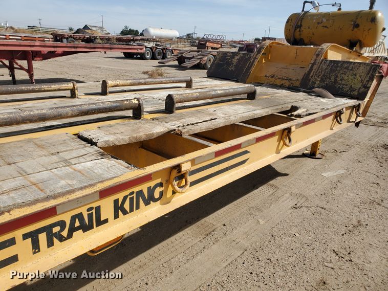 image for item DI5012 2005 Trail King TK70RG-442 drop deck equipment trailer