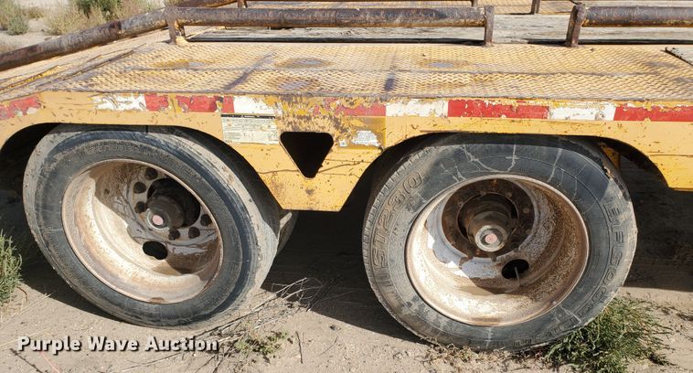 image for item DI5012 2005 Trail King TK70RG-442 drop deck equipment trailer